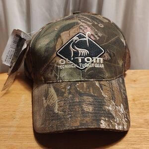 Ol' Tom Technical Turkey Gear Sliderback Hat - New With Issue